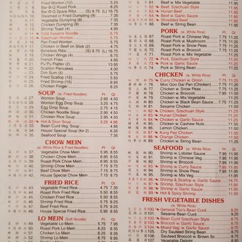 Foo Kan Chinese Restaurant menu 3